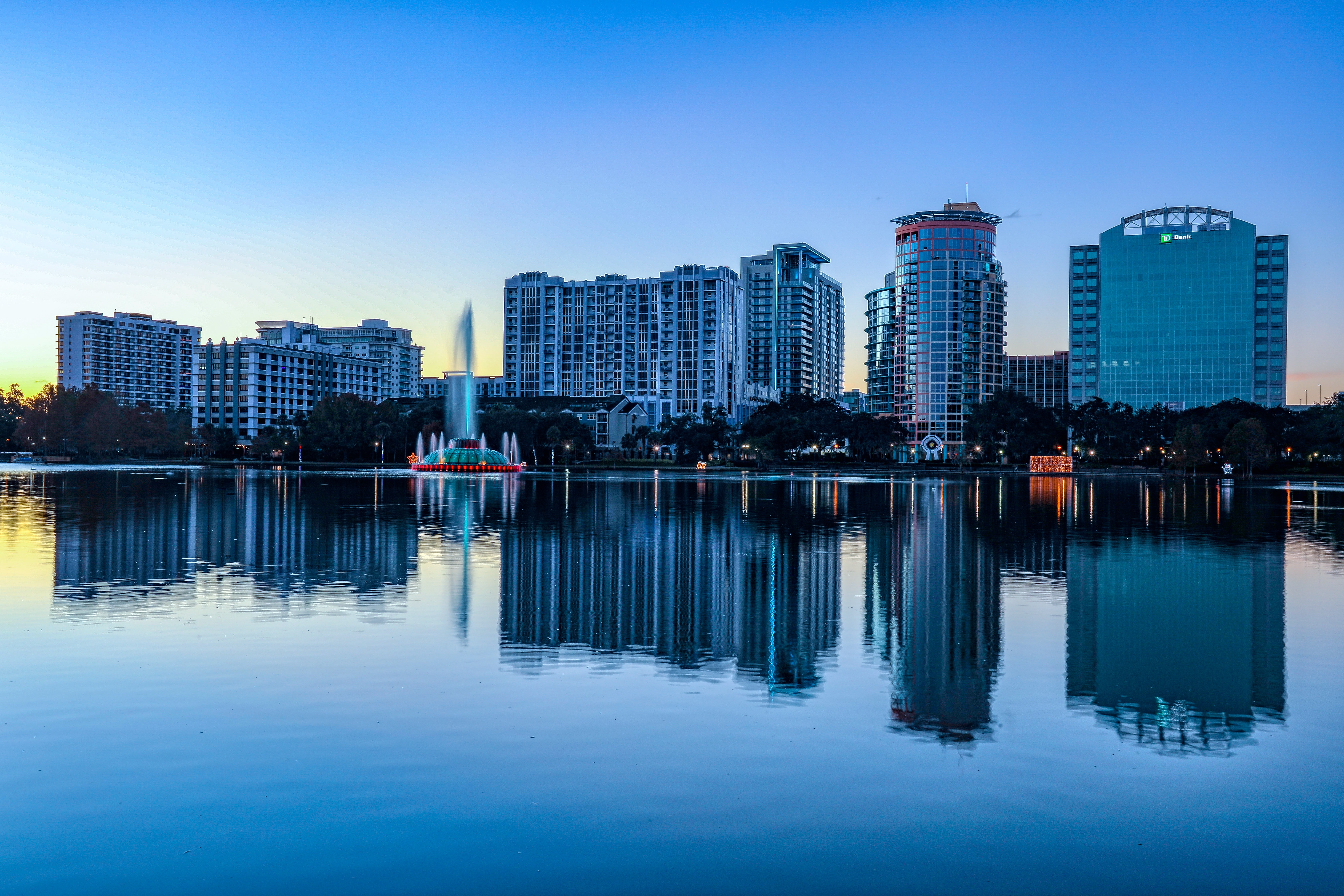 Lake Eola Park, Orlando Florida